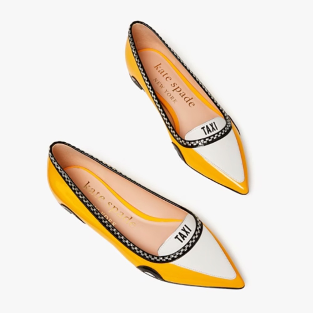Kate Spade gogo taxi flats